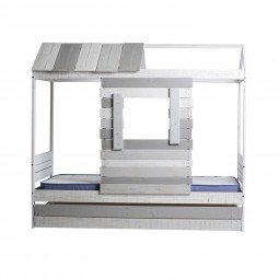 Cama cabaña Silver 90x190cm