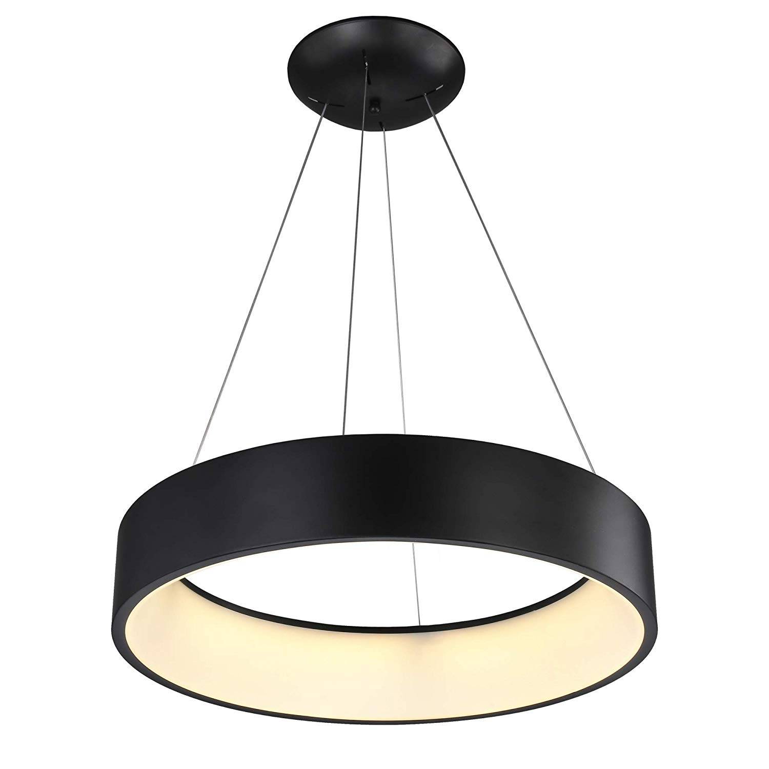 Lámpara colgante LED Kubika color negro - JM Lamps 