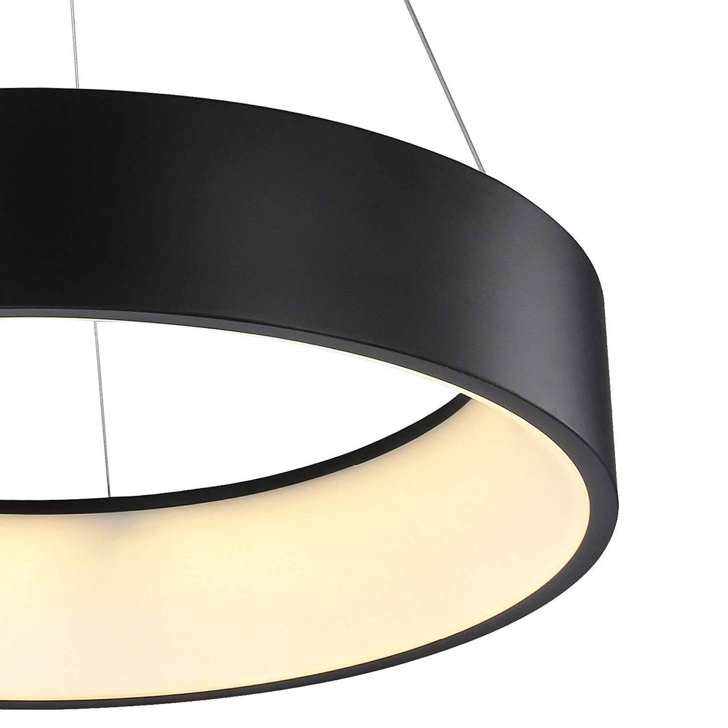 Lámpara colgante LED Kubika color negro - JM Lamps 